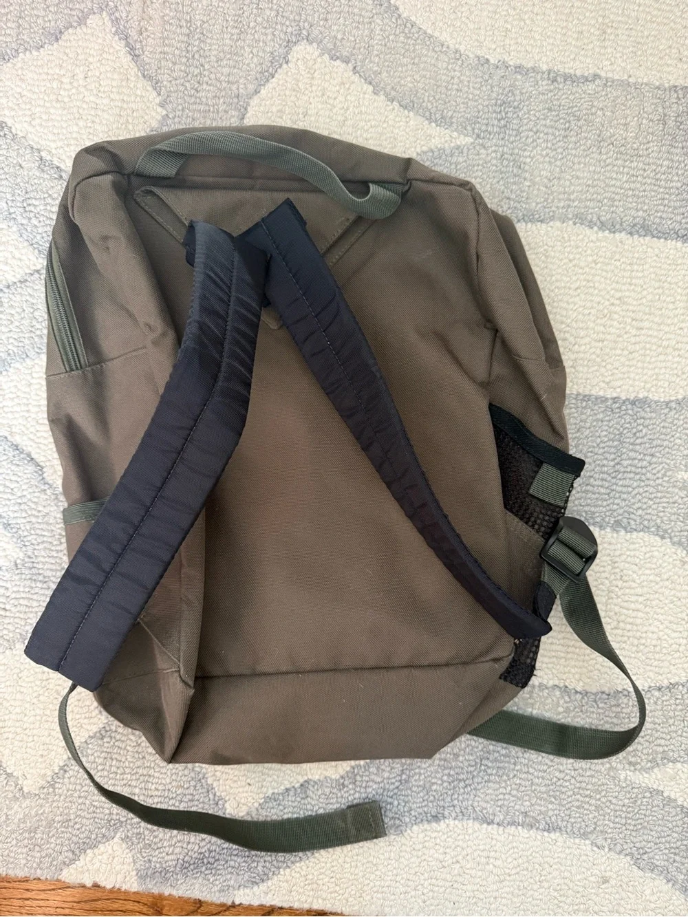 Dickies Olive Canvas Two-Front-Pocket Backpack - never used